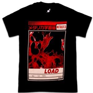 MetallicA - LOAD - JAPANESE T-SHIRT Size Large